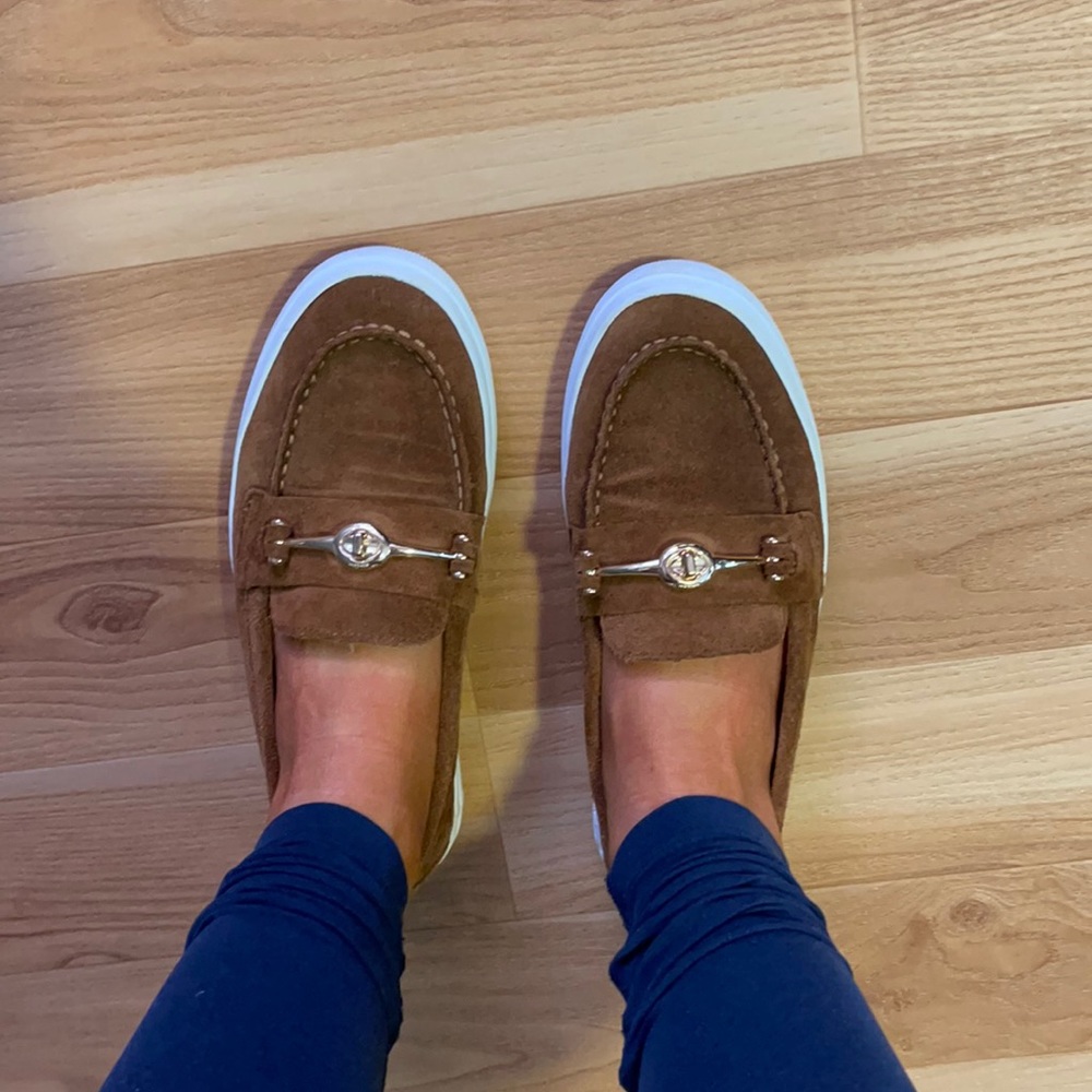Suede Coach Loafers / Sperry’s